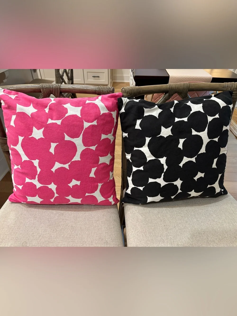 Kate Spade throw pillows